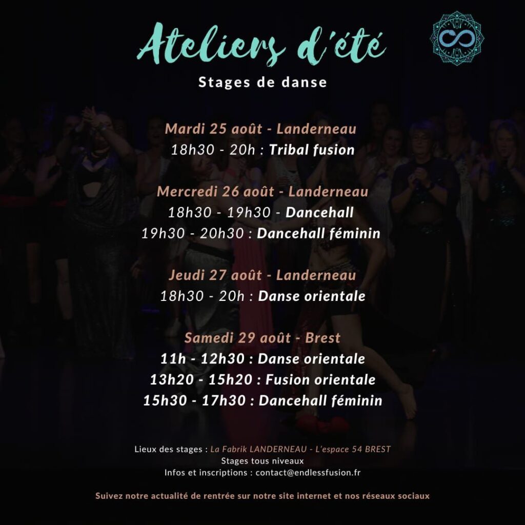 Ateliers ete 2026